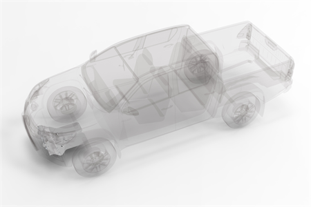 Hasplåt motor Toyota Hilux 2016-2020 Toyota Hilux 2021-